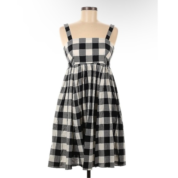 Kate Spade New York Al Fresco Gingham Summer Dress - Picture 1 of 6